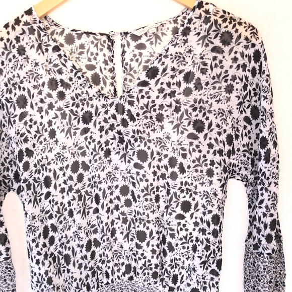 Rebecca Minkoff Saffron Mini Dress Ruffle Multi S - Picture 5 of 8